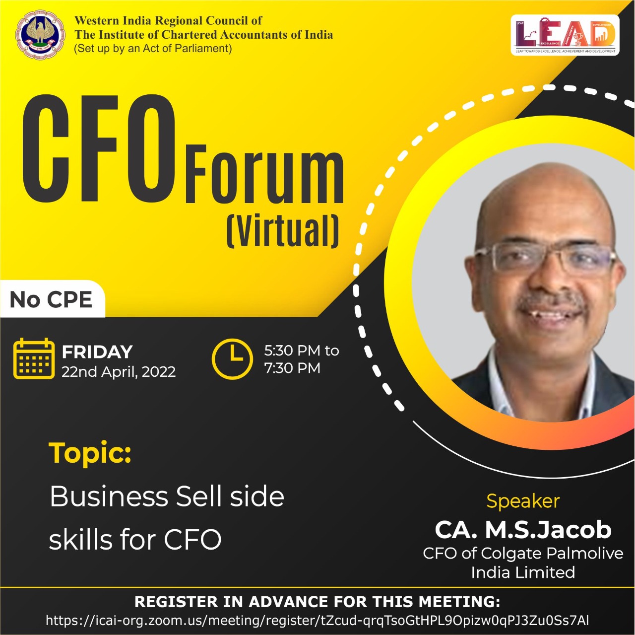 CFO Forum april